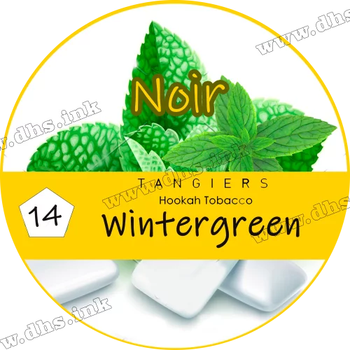 Табак Tangiers (Танжирс) - Wintergreen (noir) Жвачка 250г
