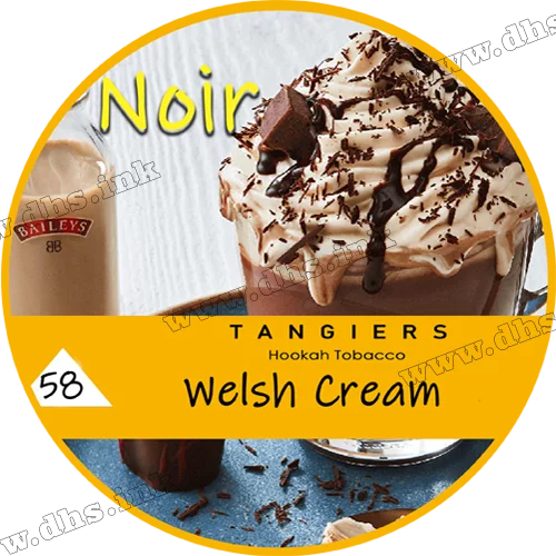 Табак Tangiers (Танжирс) - Welsh Cream (noir) Уэльские Сливки 250г