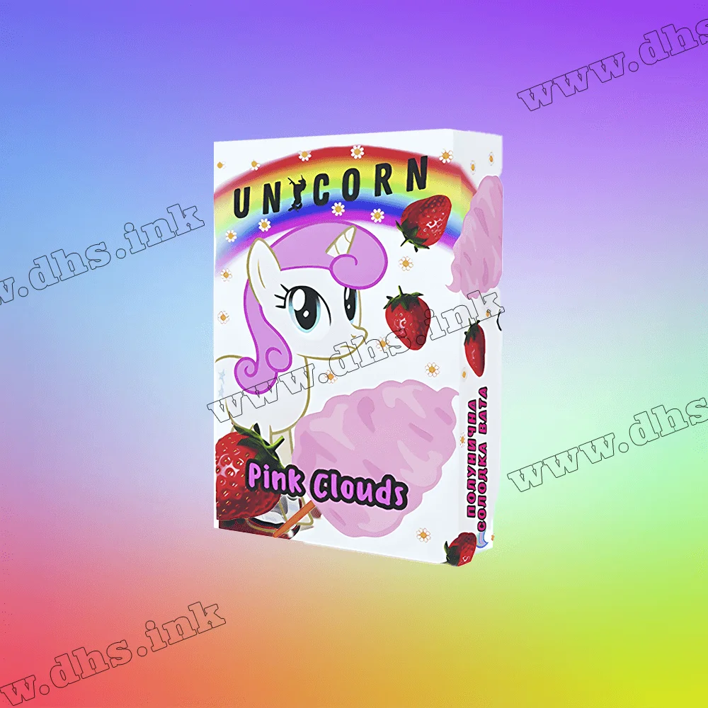 Тютюн Unicorn (Юнікорн) - Pink Clouds (Полунична Солодка Вата) 100г
