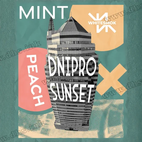 Табак Whitesmok (Вайт Смок) - Dnipro Sunset (Персик, Мята) 50г