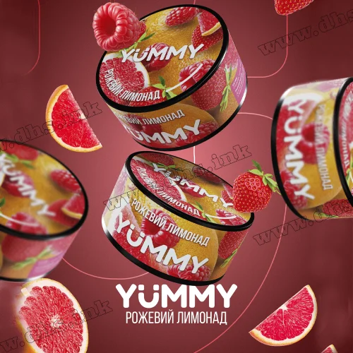 Табак Yummy (Ямми) - Розовый Лимонад (Грейпфрут, Клубника, Малина) 250г Табак Yummy (Ямми) - Розовый Лимонад (Грейпфрут, Клубника, Малина) 250г