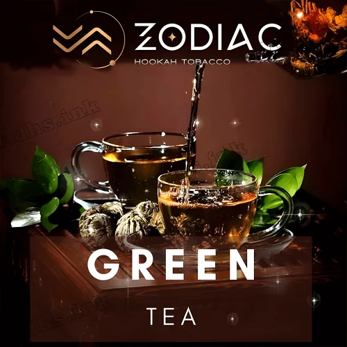 Тютюн Zodiac (Зодіак) - Green Tea (Зелений Чай) 40г